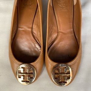 Tory Burch MINNIE TRAVEL BALLET FLAT, LEATHER